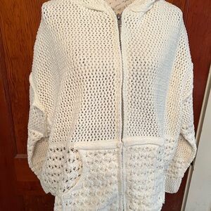 POL Villager Zip Up Hoodie Sweater….Size L